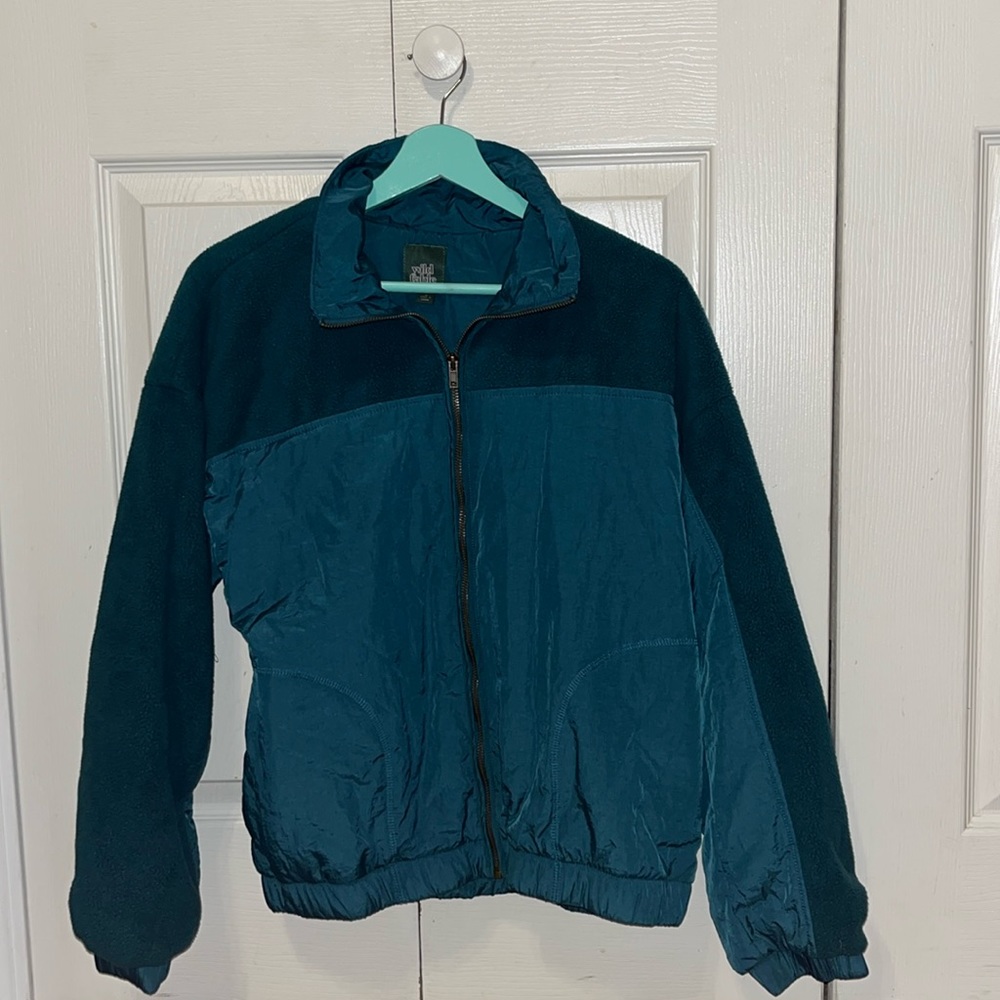 Blue Wild Fable Jacket: size small